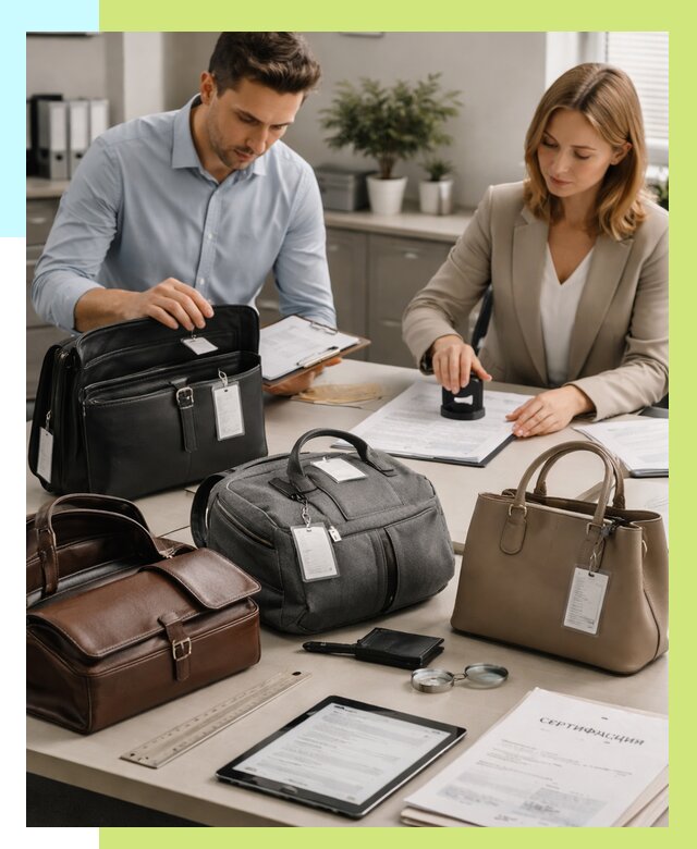 Сертификация сумок в Владикавказе от 7731 руб. | Алешин-Вкз