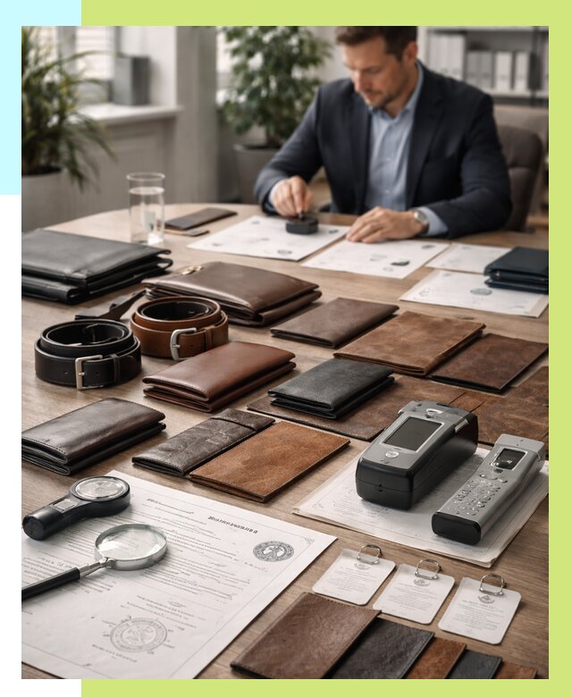 Сертификация кожаных изделий в Владикавказе от 12370 р. | Алешин-Вкз