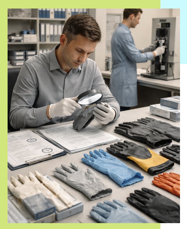 Сертификация перчаток и средств защиты продукции в Владикавказе