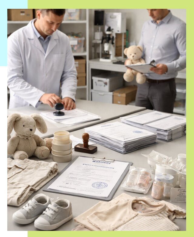 Сертификация детских товаров в Владикавказе от 15462 р. | Алешин-Вкз