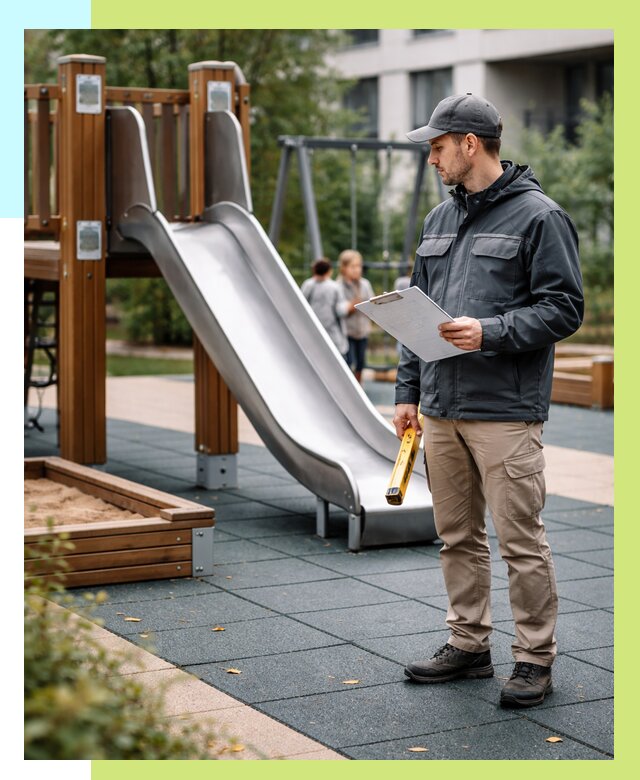 Сертификация детских площадок в Владикавказе от 25770 р. | Алешин-Вкз