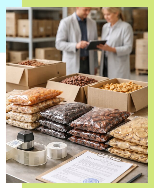 Сертификация сухофруктов в Владикавказе от 12370 р. | Алешин-Вкз под ключ