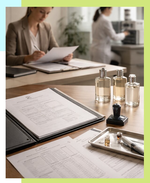 Сертификация парфюмерии в Владикавказе от 15462 р. | Алешин-Вкз