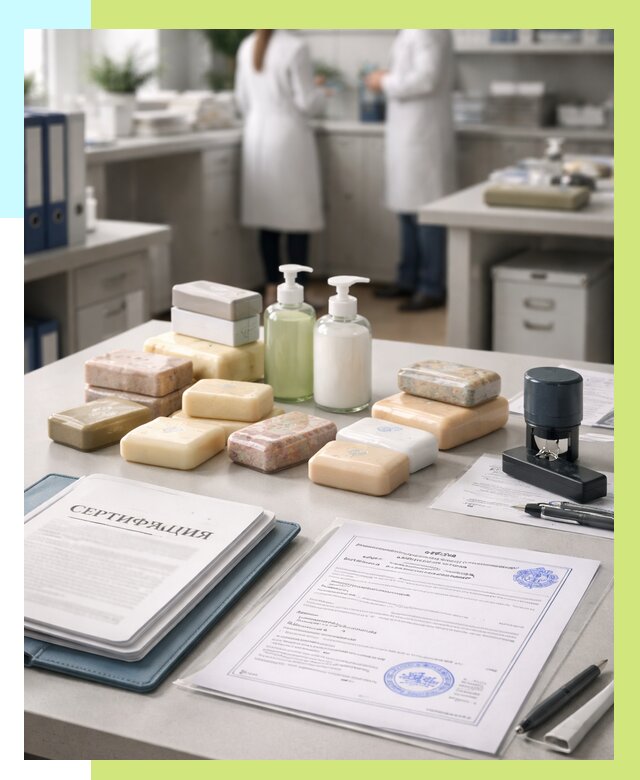 Сертификация мыла и сертификат на мыло в Владикавказе от 12370 | Алешин-Вкз
