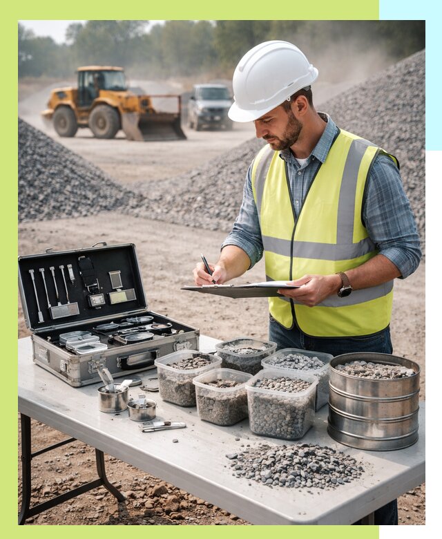 Сертификация щебня в Владикавказе по ГОСТу и техническим требованиям