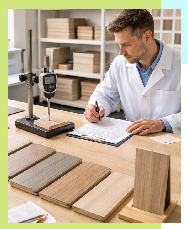 Сертификация ламината с испытаниями и оформлением документов в Владикавказе