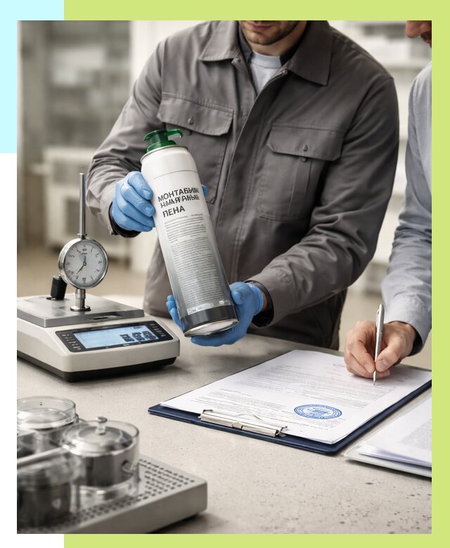 Сертификация монтажной пены в Владикавказе от 15462 р. | Алешин-Вкз