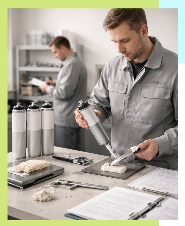 Сертификация монтажной пены и соответствие стандартам в Владикавказе