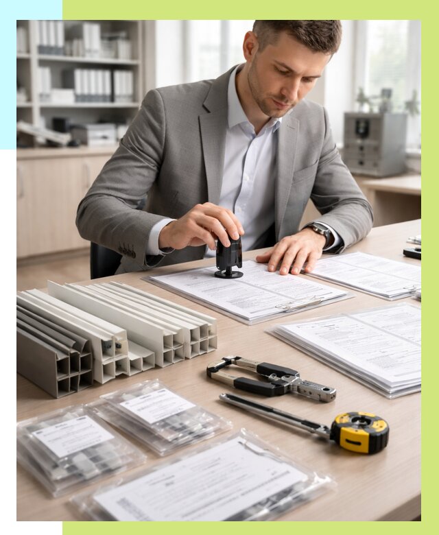 Сертификация ПВХ продукции в Владикавказе от 8762 р., Алешин-Вкз