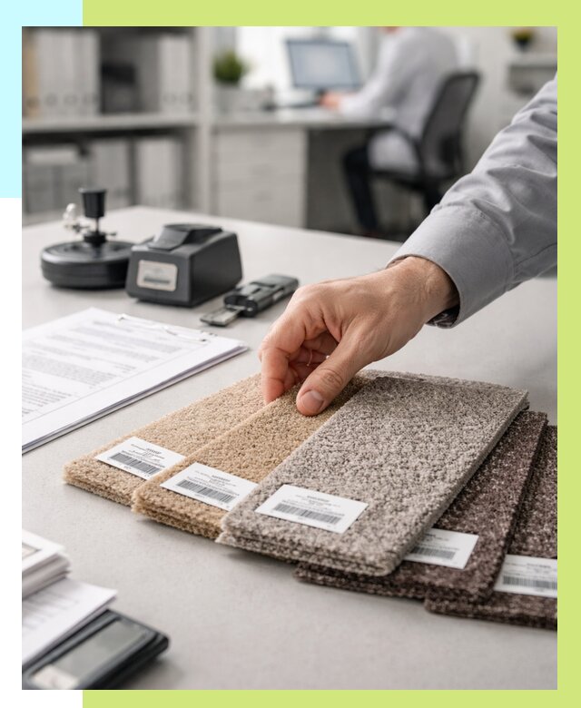 Сертификация ковролина в Владикавказе от 15462 р., Алешин-Вкз