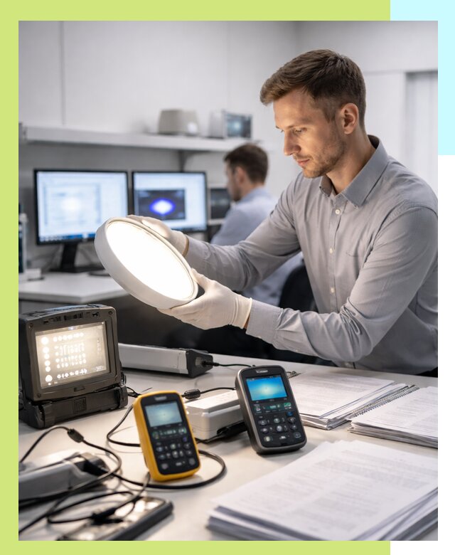 Сертификация светильников в Владикавказе: испытания и оформление