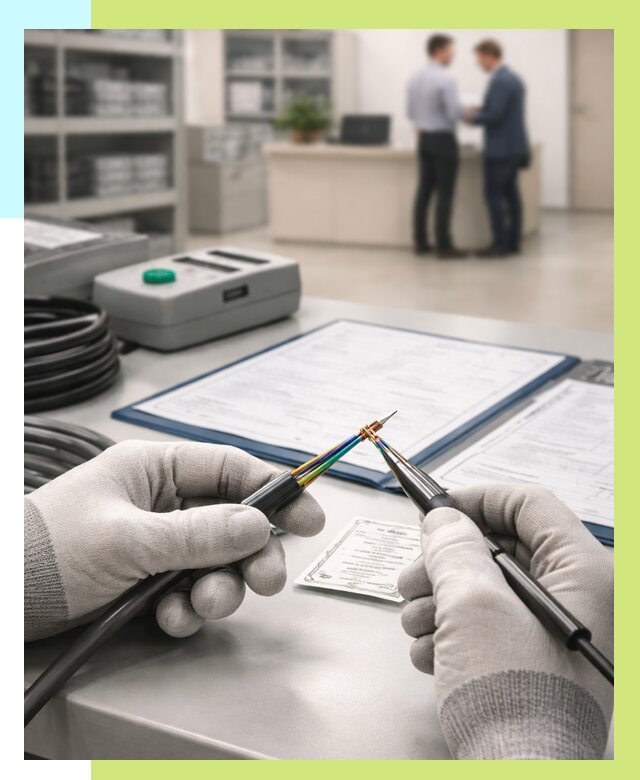 Сертификация провода в Владикавказе от 18554 р. в Алешин-Вкз