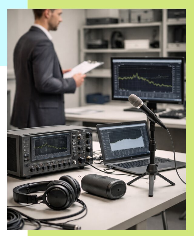 Сертификация аудиотехники в Владикавказе от 15462 р., Алешин-Вкз