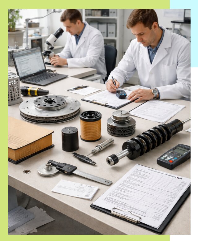 Сертификация автозапчастей и комплектующих в Владикавказе по ГОСТ