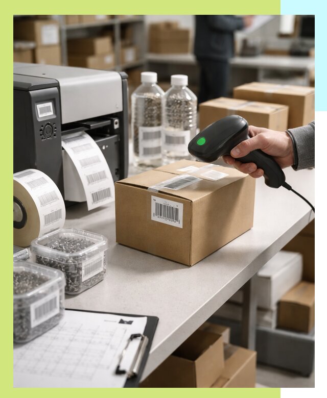 Штрихкодирование продукции и маркировка для продажи в Владикавказе