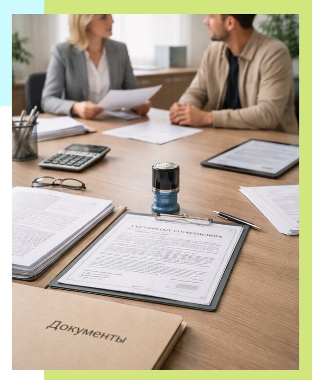 Сертификат соответствия на продукцию в Владикавказе от 15462 р.|Алешин-Вкз