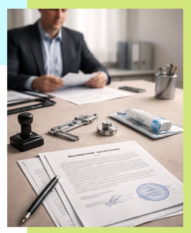Экспертное заключение на продукцию в Владикавказе от 8762 р. | Алешин-Вкз