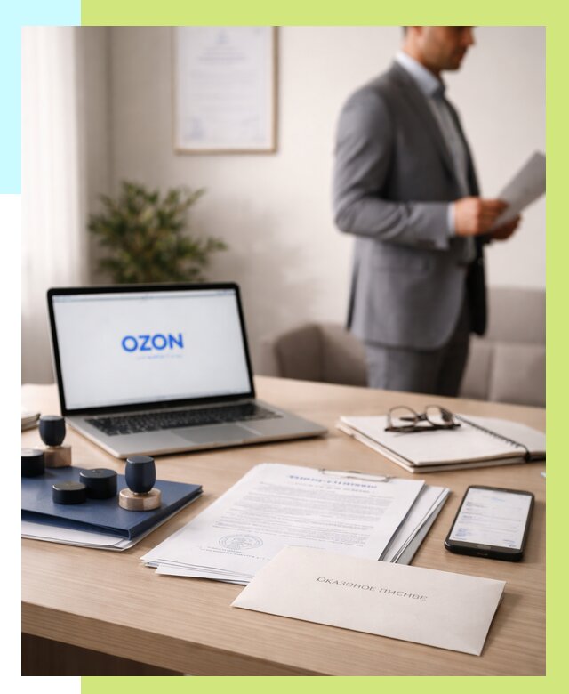 Отказное письмо для Ozon в Владикавказе от 3608 р. | Алешин-Вкз