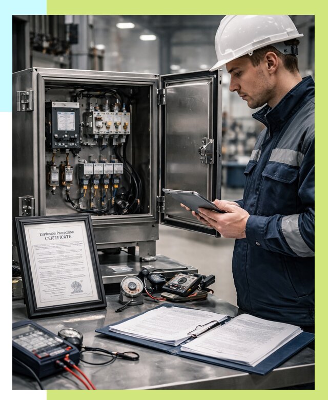 Сертификат взрывозащиты в Владикавказе от 46386 р. | Алешин-Вкз