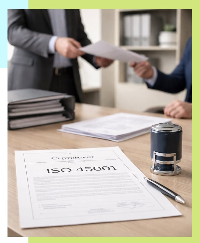 Сертификат ISO 45001 в Владикавказе под ключ от 46386 р. | Алешин-Вкз