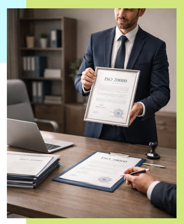 Сертификат ISO 20000 в Владикавказе под ключ от 123696 р., Алешин-Вкз